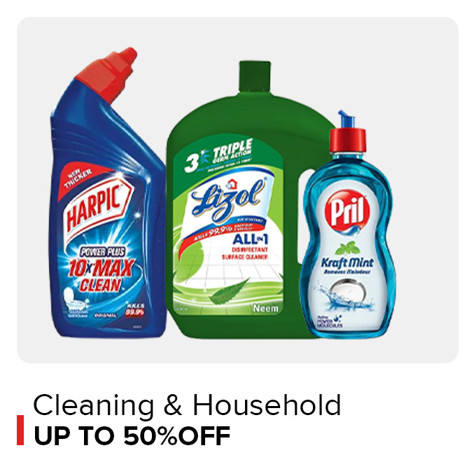 Cleaning and household products